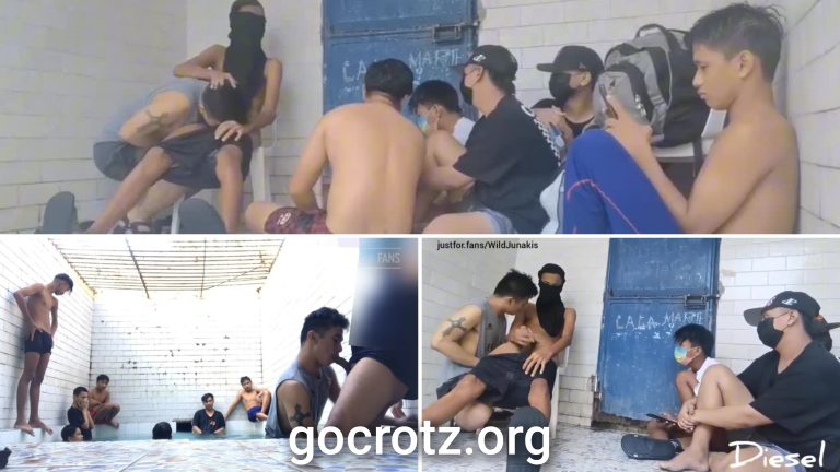 Ngegay di depan kumpulan remaja nanggung
